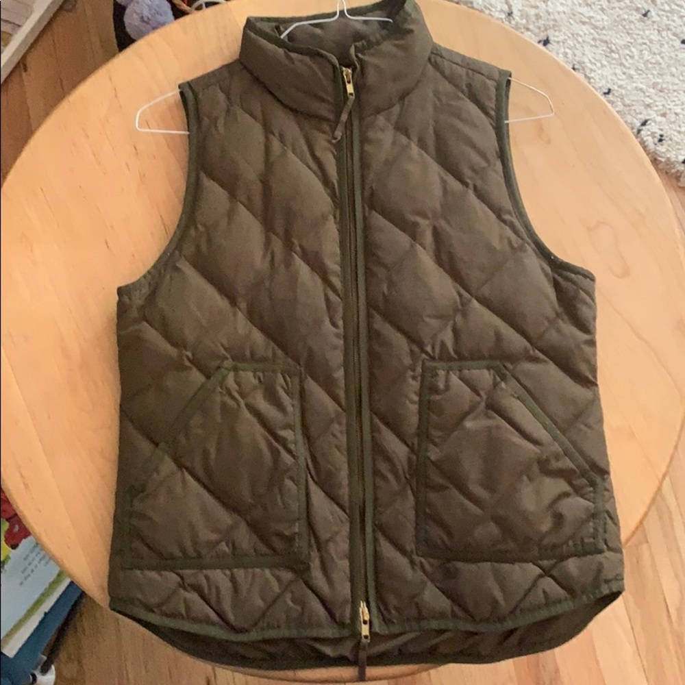 Jcrew factory quilted vest
